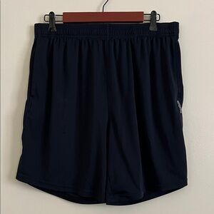 Reebok Men's Navy Athletic Shorts